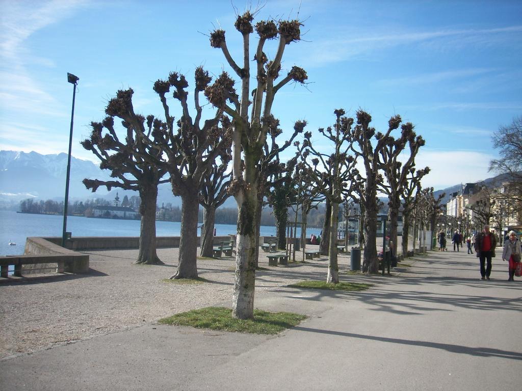 Garconniere Im Ehemaligen Hotel Austria Gmunden Esterno foto